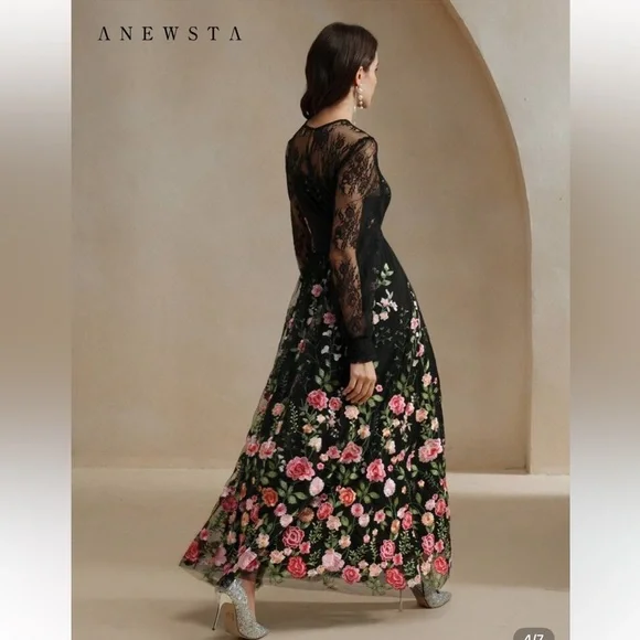 Anewsta Women Elegant Vacation Floral - Picture 4 of 10